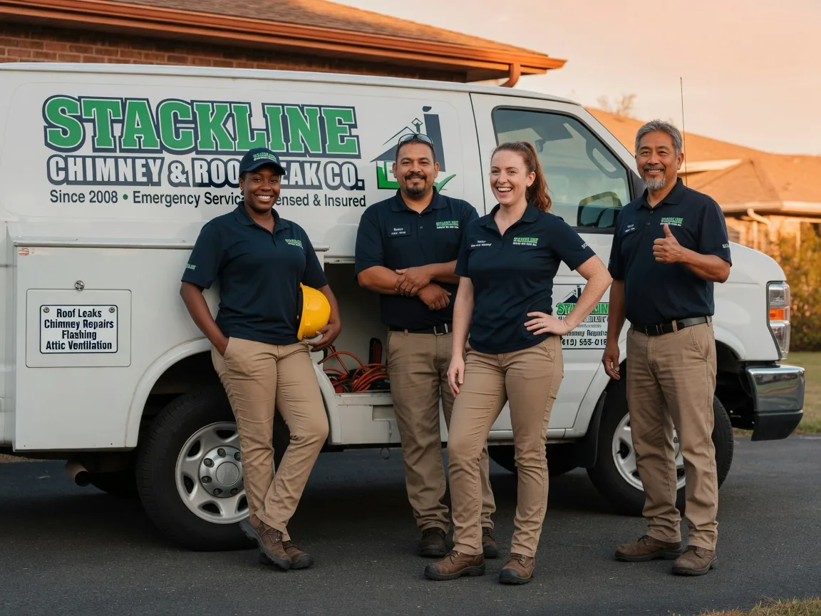Chimney flashing repair company in Circleville, WV